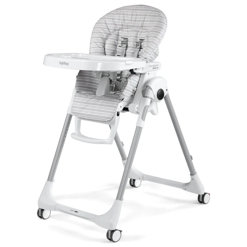 Peg Perego Prima Pappa Follow Me Κάθισμα Φαγητού Linear Grey