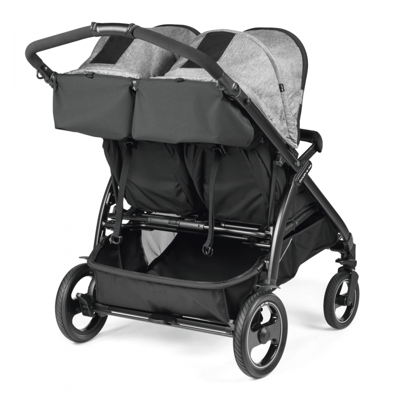 Peg Perego Book For Two Βρεφικό Καρότσι Διδύμων Quartz