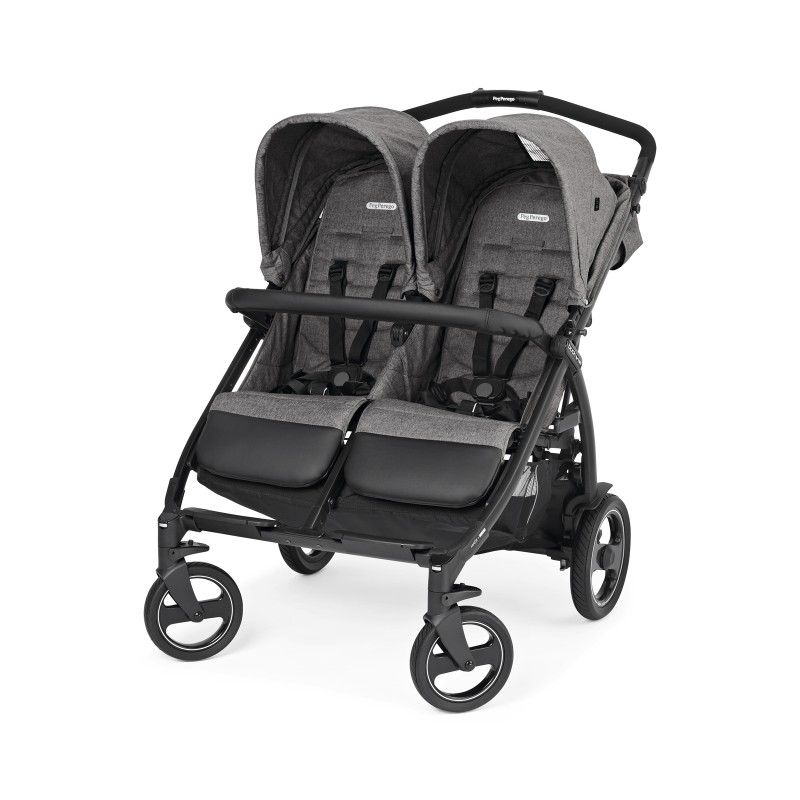 Peg Perego Book For Two Βρεφικό Καρότσι Διδύμων Quartz