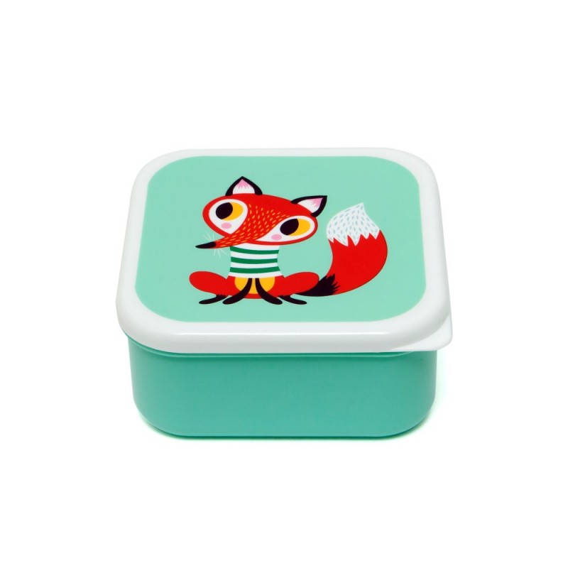 Petit Monkey Lunchbox σετ 3 Φαγητοδοχεία Animals