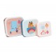 Petit Monkey lunch box set 3 Φαγητοδοχεία skate boot