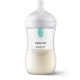 Philips Avent Natural Response Βρεφικό Σετ Πλαστικά Μπιμπερό Με Airfree Αεραγωγό Σιλικονούχα Θηλή 4 τμχ & Βούρτσα & Ultra Soft Πιπίλα Για 0-6 Μηνών
