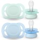 Philips Avent Ultra Start Σετ Πιπίλες 2 τμχ 0-2 Μηνών Πράσινο-Μπλε