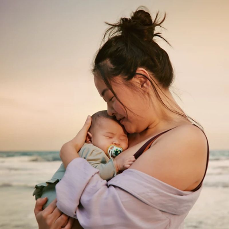 Philips Avent Ultra Air Σετ Σιλικονούχες Πιπίλες Για 0-6 Μηνών Light Green / Light Blue