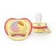 Philips Avent Ultra Air Σετ Σιλικονούχες Πιπίλες Για 0-6 Μηνών Light Pink / Light Yellow