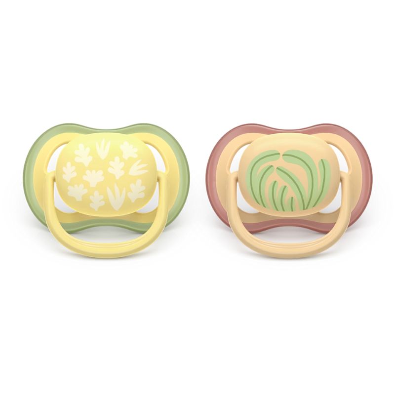 Philips Avent Ultra Air Σετ Σιλικονούχες Πιπίλες 2 τμχ Για 0-6 Μηνών