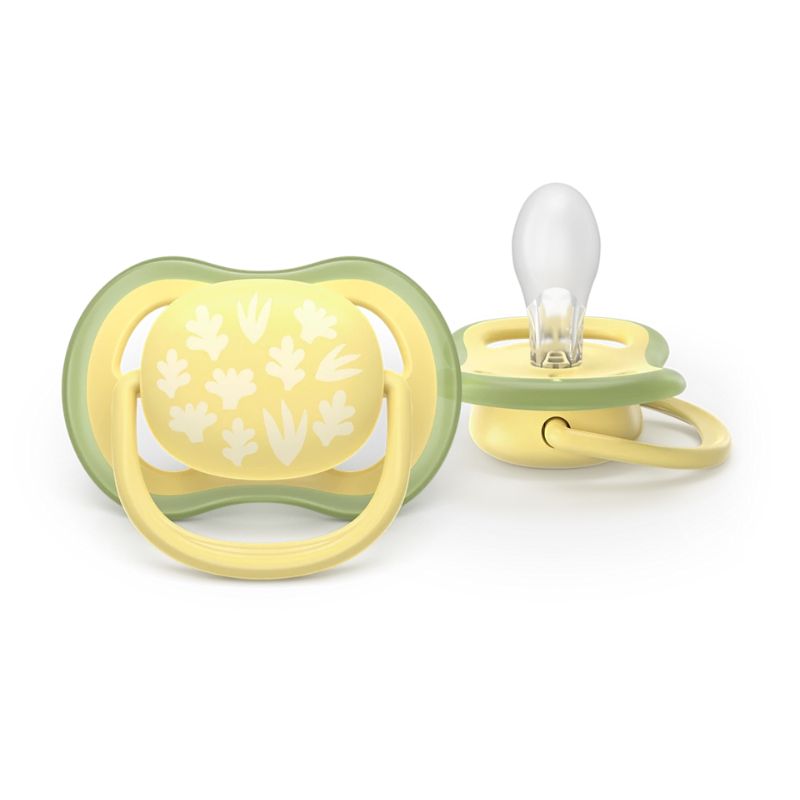 Philips Avent Ultra Air Σετ Σιλικονούχες Πιπίλες 2 τμχ Για 0-6 Μηνών