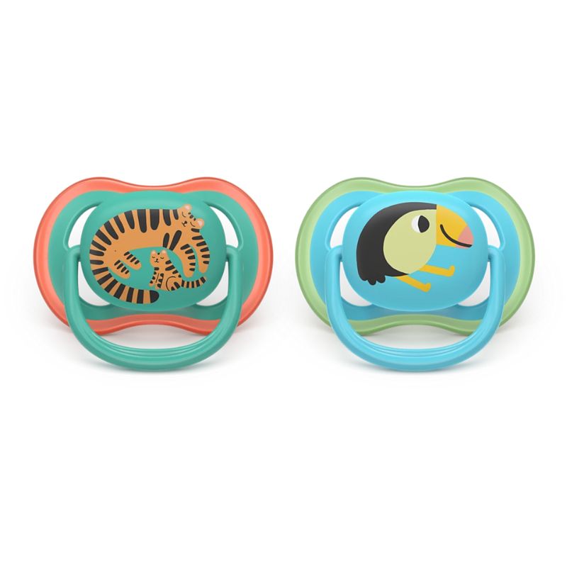 Philips Avent Ultra Air Σετ Σιλικονούχες Πιπίλες Για 6-18 Μηνών Blue / Turquoise