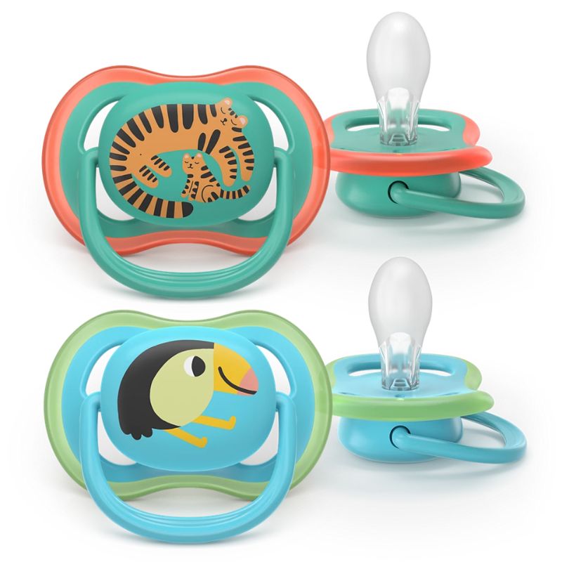 Philips Avent Ultra Air Σετ Σιλικονούχες Πιπίλες Για 6-18 Μηνών Blue / Turquoise