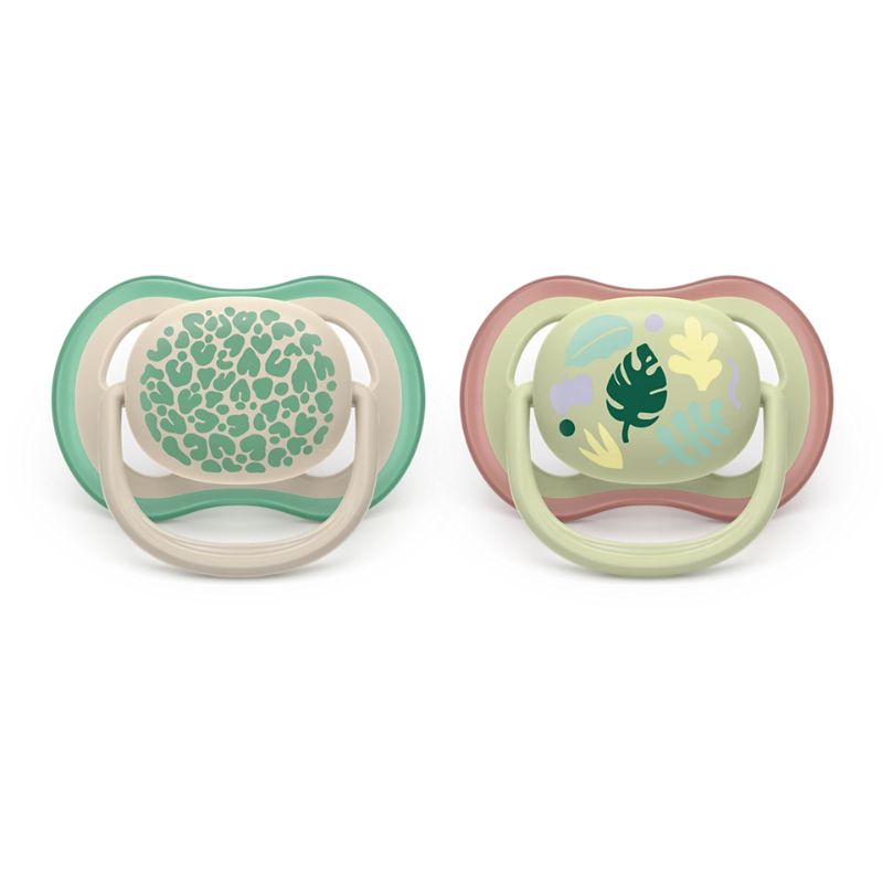 Philips Avent Ultra Air Σετ Σιλικονούχες Πιπίλες 2 τμχ Για 6-18 Μηνών