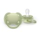 Philips Avent Ultra Soft Σετ Σιλικονούχες Πιπίλες Για 0-6 Μηνών Green / Blue