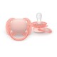 Philips Avent Ultra Soft Σετ Σιλικονούχες Πιπίλες Για 0-6 Μηνών Yellow / Orange