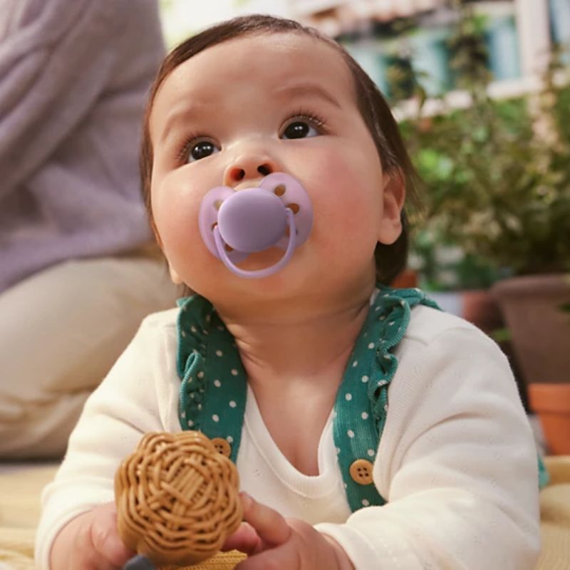 Philips Avent Ultra Soft Σετ Σιλικονούχες Πιπίλες Για 18+ Μηνών Pink / Lilac