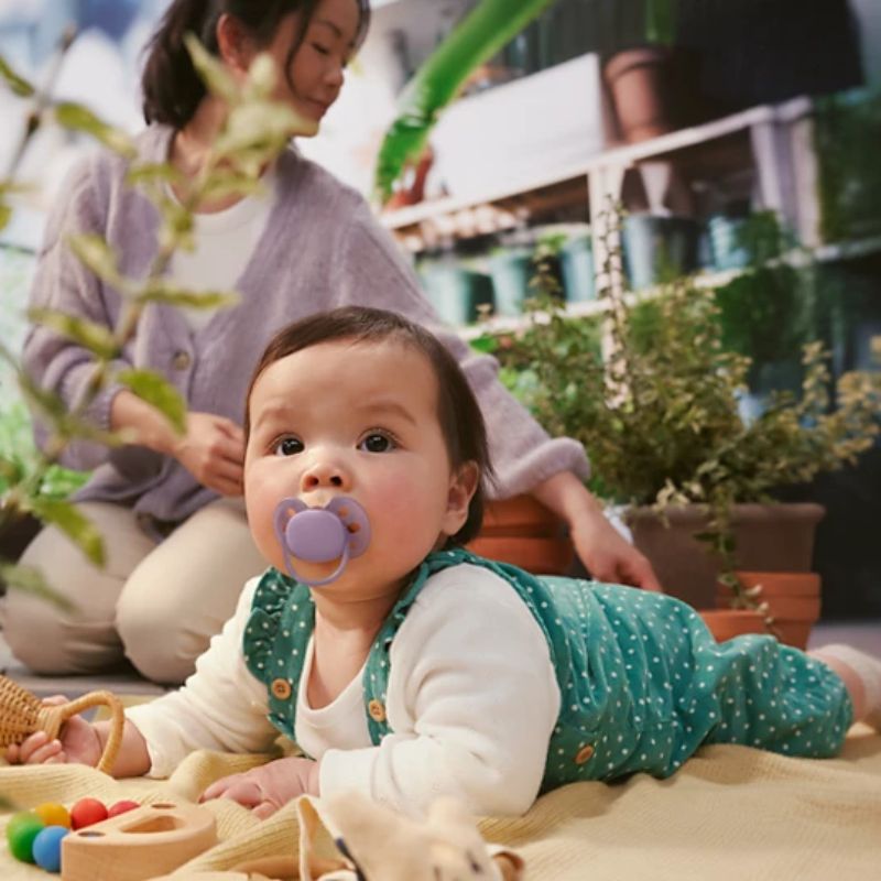 Philips Avent Ultra Soft Σετ Σιλικονούχες Πιπίλες Για 18+ Μηνών Pink / Lilac