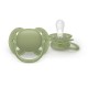 Philips Avent Ultra Soft Σετ Σιλικονούχες Πιπίλες Για 18+ Μηνών Green / Orange