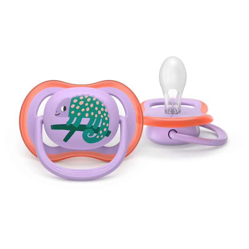 Philips Avent Ultra Air Σετ Σιλικονούχες Πιπίλες Για 18+ Μηνών Red / Purple