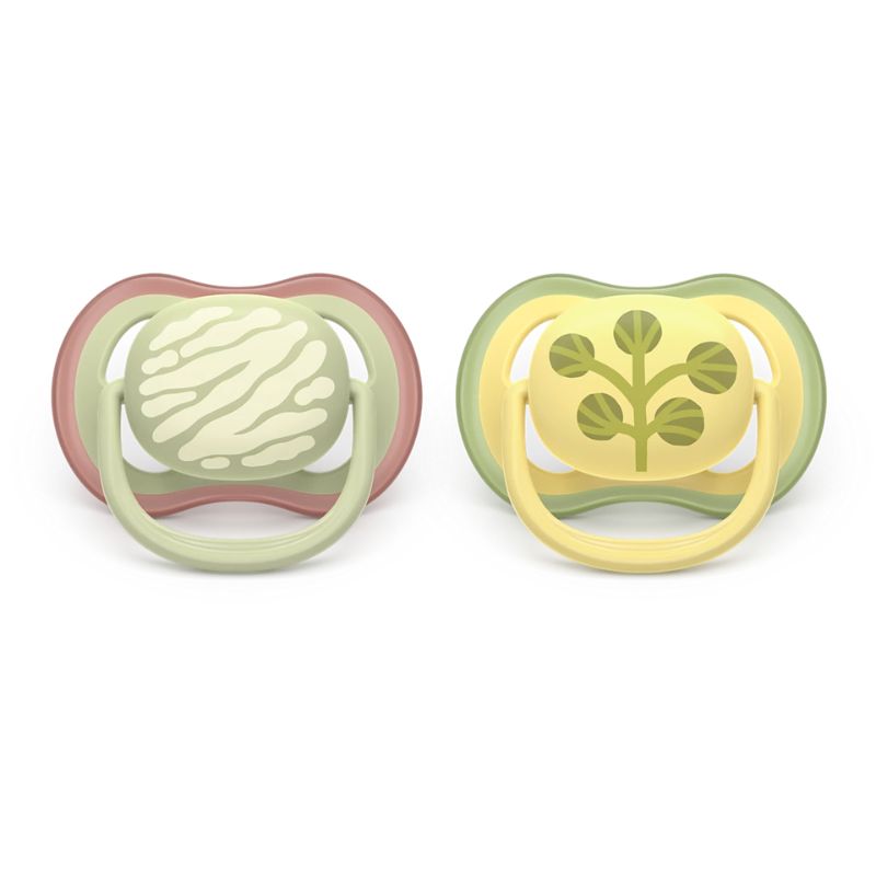 Philips Avent Ultra Air Σετ Σιλικονούχες Πιπίλες 2 τμχ Για 18+ Μηνών Colours Of Nature