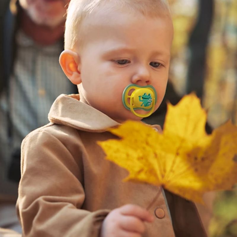 Philips Avent Ultra Air Σετ Σιλικονούχες Πιπίλες 2 τμχ Για 0-6 Μηνών Colours Of Nature