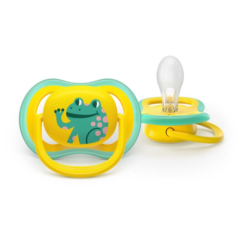 Philips Avent Ultra Air Σετ Σιλικονούχες Πιπίλες 2 τμχ Για 0-6 Μηνών Colours Of Nature