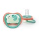 Philips Avent Ultra Air Nighttime Σετ Σιλικονούχες Πιπίλες 2 τμχ Για 6-18 Μηνών Jungle Blue