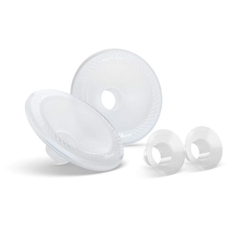 Philips Avent Σετ Χοάνες 2 τμχ 28mm και Σετ Ένθετα 2 τμχ 26mm Για Hands-Free