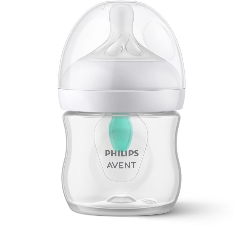 Philips Avent Natural Response Πλαστικό Μπιμπερό Με Airfree Αεραγωγό Σιλικονούχα Θηλή Για 0-3 Μηνών 125ml