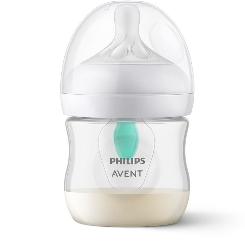 Philips Avent Natural Response Πλαστικό Μπιμπερό Με Airfree Αεραγωγό Σιλικονούχα Θηλή Για 0-3 Μηνών 125ml