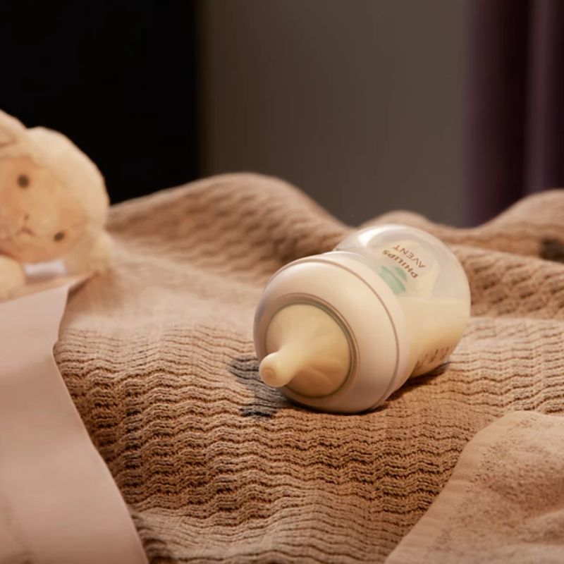 Philips Avent Natural Response Πλαστικό Μπιμπερό Με Airfree Αεραγωγό Σιλικονούχα Θηλή Για 0-3 Μηνών 125ml