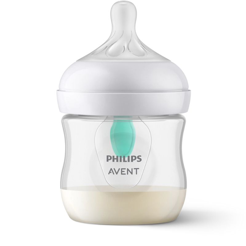 Philips Avent Natural Response Πλαστικό Μπιμπερό Με Airfree Αεραγωγό Σιλικονούχα Θηλή Για 0-3 Μηνών 125ml