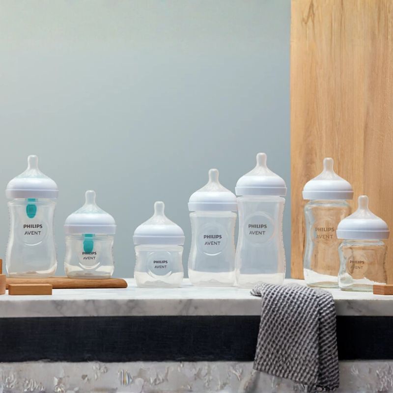 Philips Avent Natural Response Πλαστικό Μπιμπερό Με Airfree Αεραγωγό Σιλικονούχα Θηλή Για 3-6 Μηνών 260ml