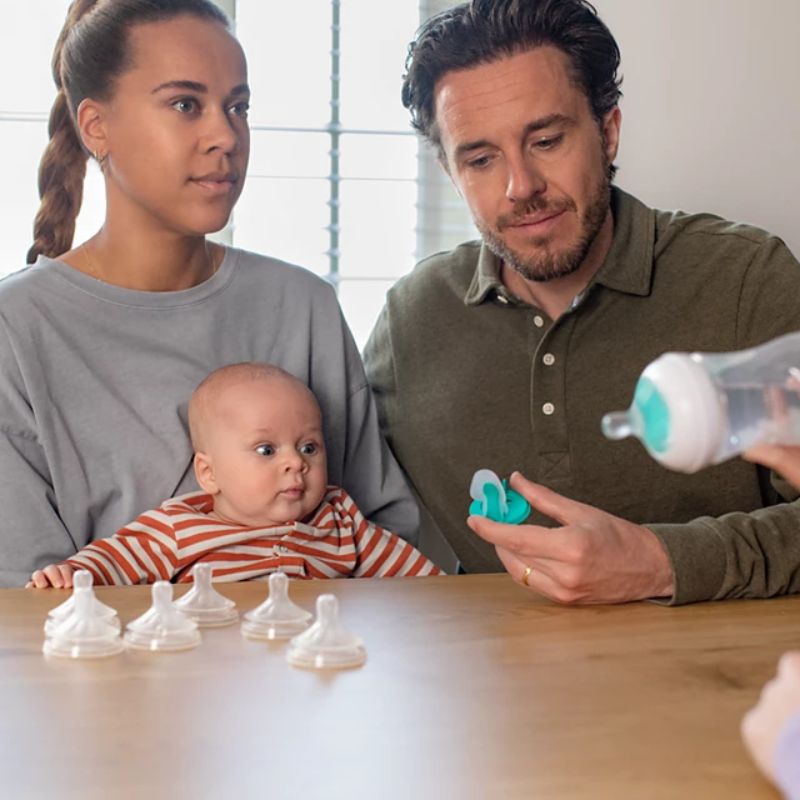 Philips Avent Natural Response Πλαστικό Μπιμπερό Με Airfree Αεραγωγό Σιλικονούχα Θηλή Για 3-6 Μηνών 260ml