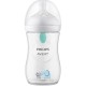 Philips Avent Natural Response Πλαστικό Μπιμπερό Με Airfree Αεραγωγό Σιλικονούχα Θηλή Για 3-6 Μηνών 260ml Elephants