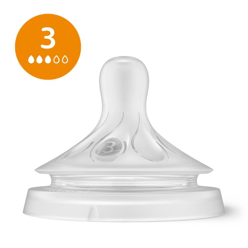 Philips Avent Natural Response Σετ Θηλές Mix & Match 3 τμχ Για 1+ Μηνών