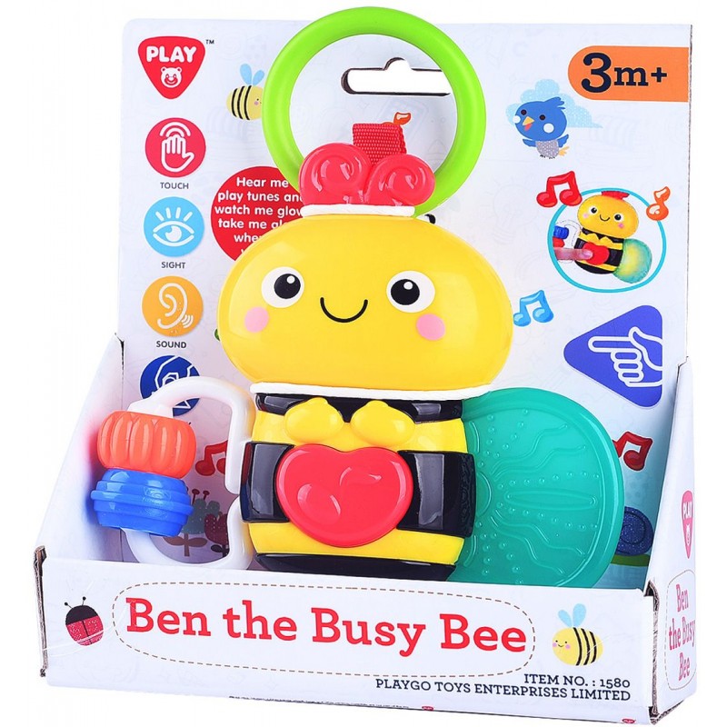 Playgo Κουδουνίστρα Ben The Busy Bee Με Ήχο Και Φως