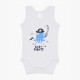 Pretty Baby Σετ Βρεφικά Αμάνικα Κορμάκια 3 τμχ Pirates White