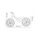 QPlay Racer Air Ποδήλατο Ισορροπίας 2-4 ετών Grey-Brown