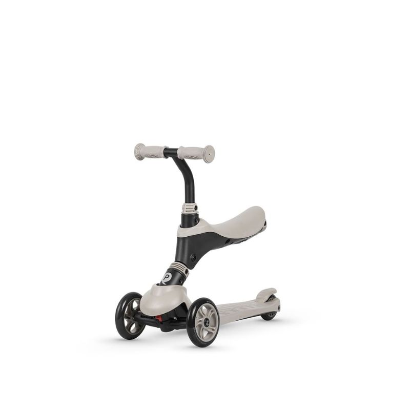 QPlay Sema 5-Σε-1 Scooter-Πατίνι 12-72 Μηνών Beige