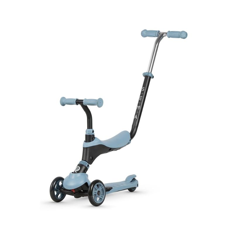 QPlay Sema 5-Σε-1 Scooter-Πατίνι 12-72 Μηνών Blue