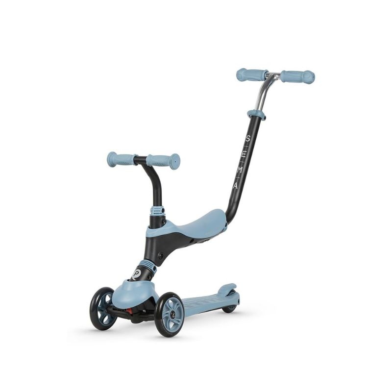 QPlay Sema 5-Σε-1 Scooter-Πατίνι 12-72 Μηνών Blue