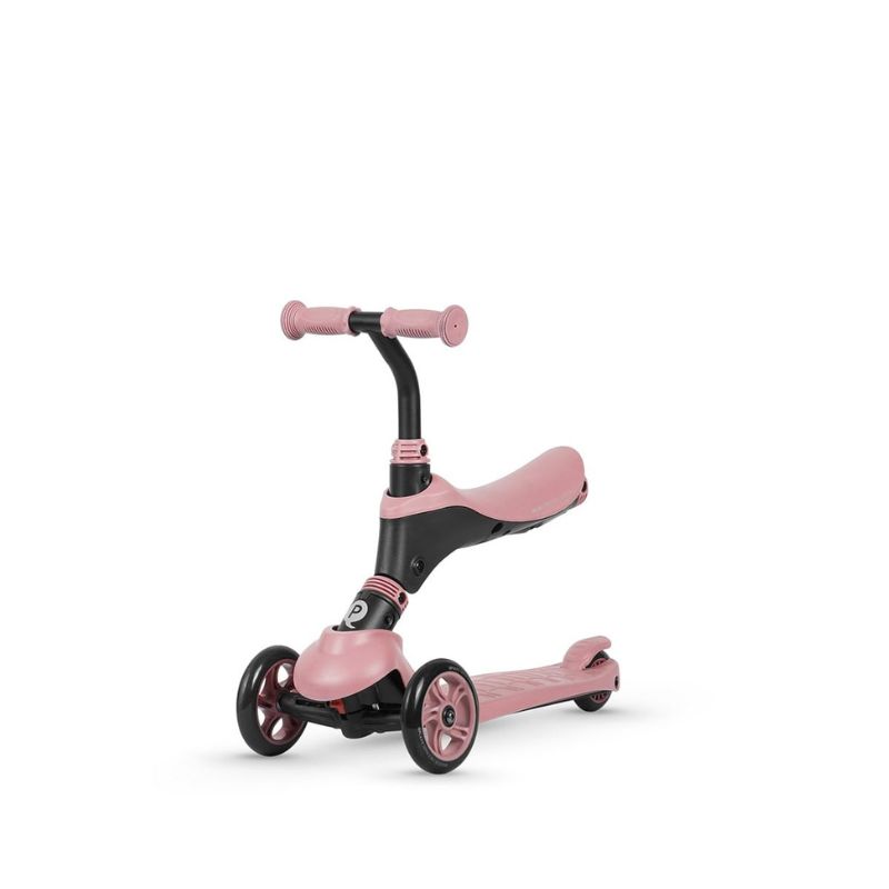 QPlay Sema 5-Σε-1 Scooter-Πατίνι 12-72 Μηνών Pink
