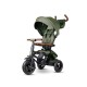 Qplay Rito Deluxe Αναδιπλούμενο Τρίκυκλο Ποδήλατο Με Ρόδες Air Gel 6-Σε-1 Για 10-72 Μηνών Olive Green