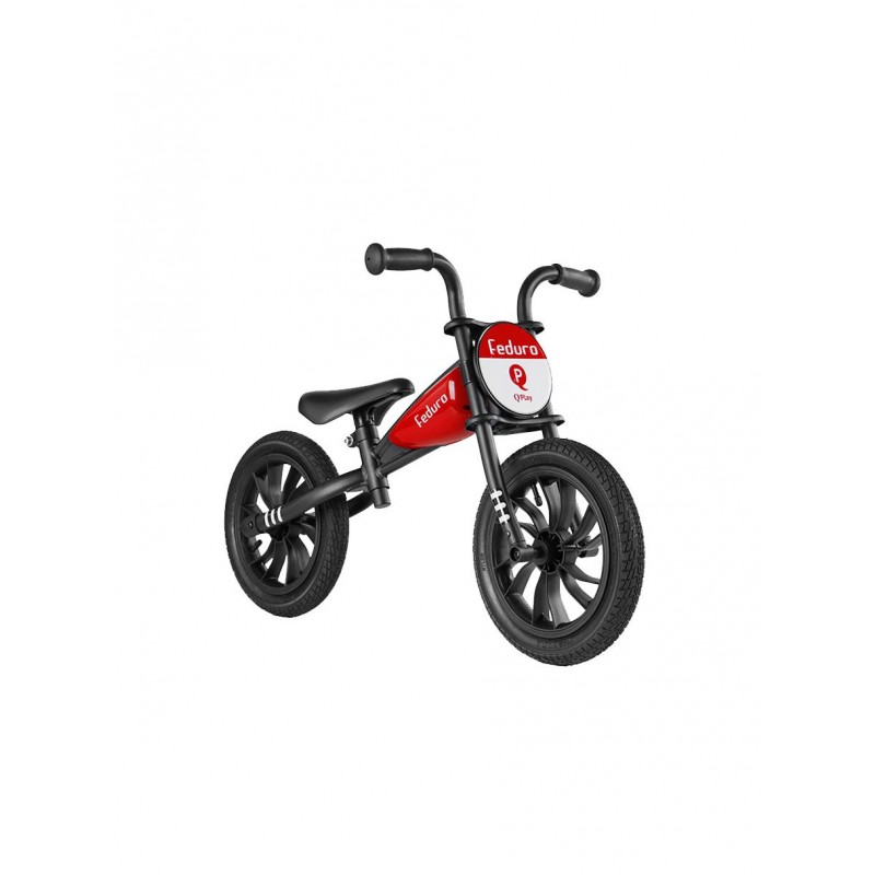 QPlay Feduro Air Gel Ποδήλατο Ισορροπίας Με Λαστιχένιες Ρόδες 3-6 ετών Red