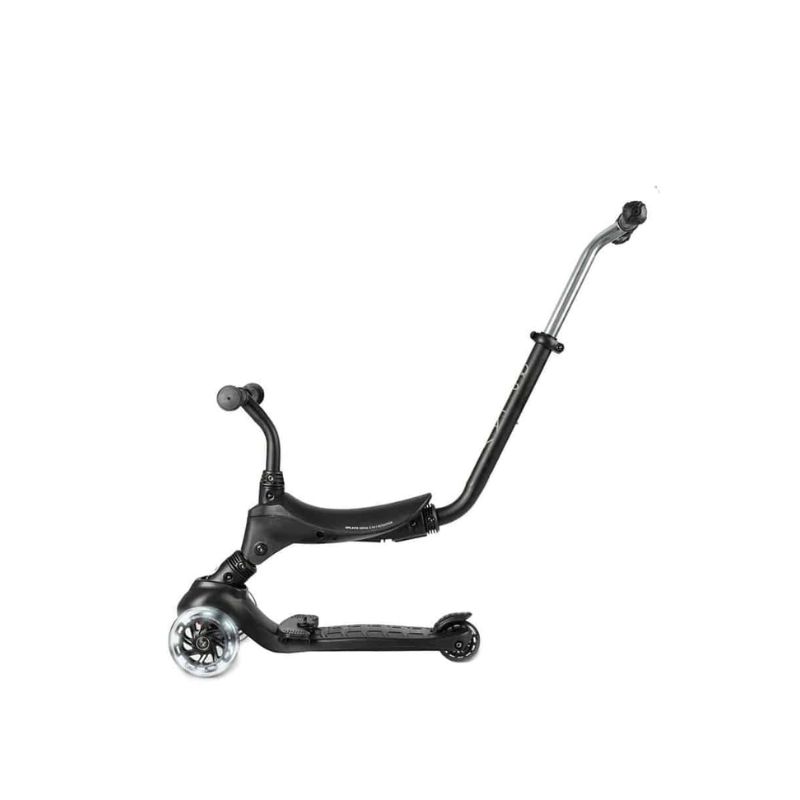 QPlay Sema Pro 5-Σε-1 Scooter-Πατίνι 12-72 Μηνών Black