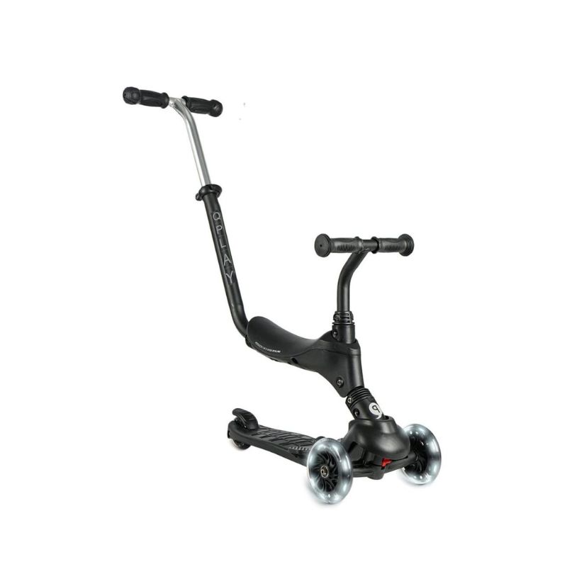 QPlay Sema Pro 5-Σε-1 Scooter-Πατίνι 12-72 Μηνών Black