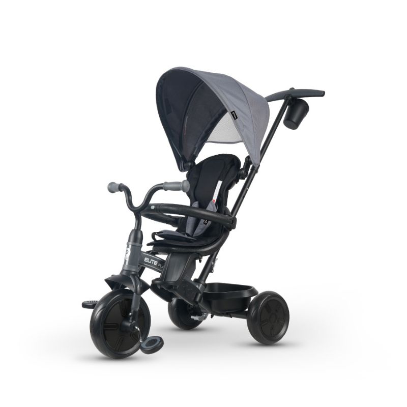 Qplay Elite Platinum Τρίκυκλο Ποδήλατο 6-Σε-1 Για 10-72 Μηνών Grey