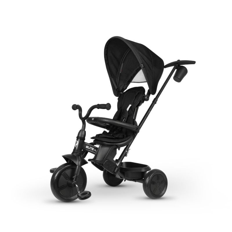 Qplay Elite Platinum Τρίκυκλο Ποδήλατο 6-Σε-1 Για 10-72 Μηνών Black