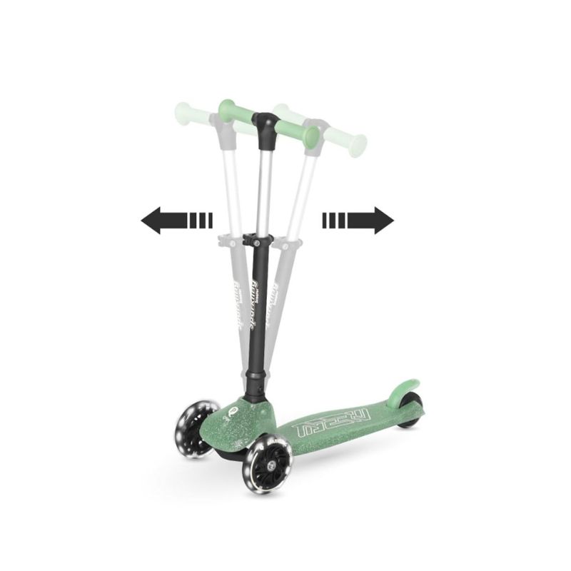 Qplay Sparkling Σπαστό Πατίνι 3-8 Ετών Green