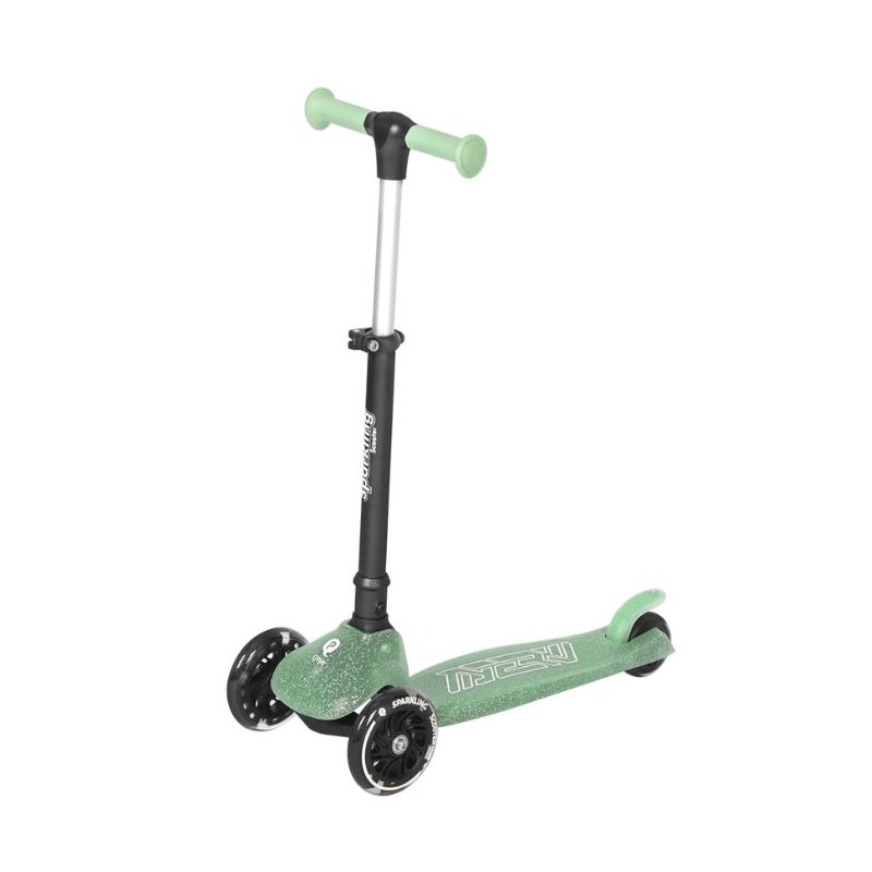 Qplay Sparkling Σπαστό Πατίνι 3-8 Ετών Green