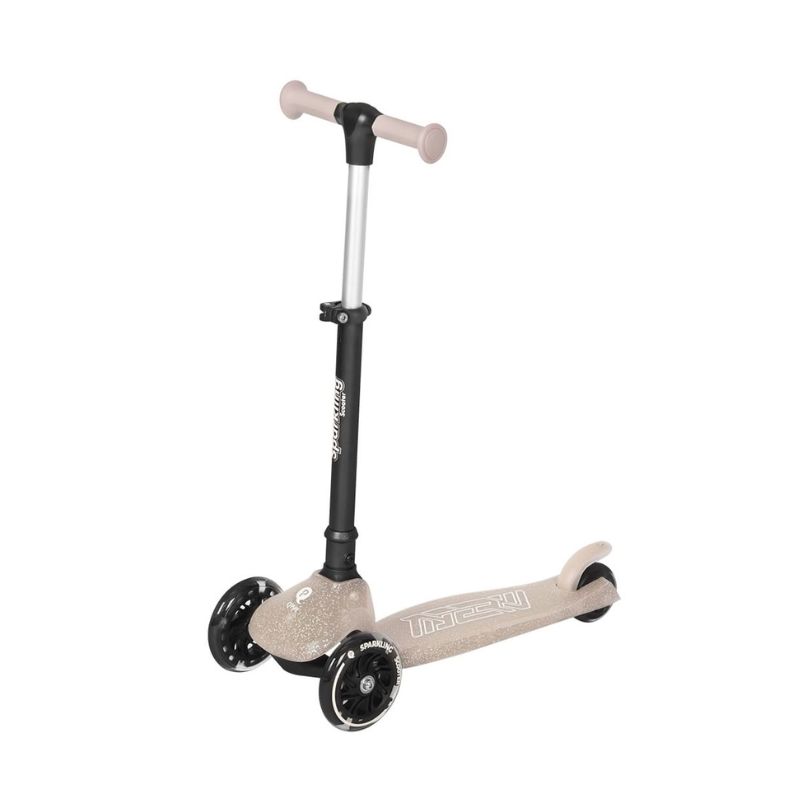 Qplay Sparkling Σπαστό Πατίνι 3-8 Ετών Nude Pink