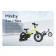 Qplay Miniby Ποδήλατο Ισορροπίας 3-Σε-1 Για 2.5-8 Ετών Green